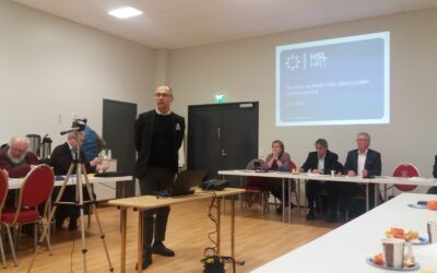 Valtuusto 30.1.2017: Siuntio hakee HSL:n jäsenyyttä
